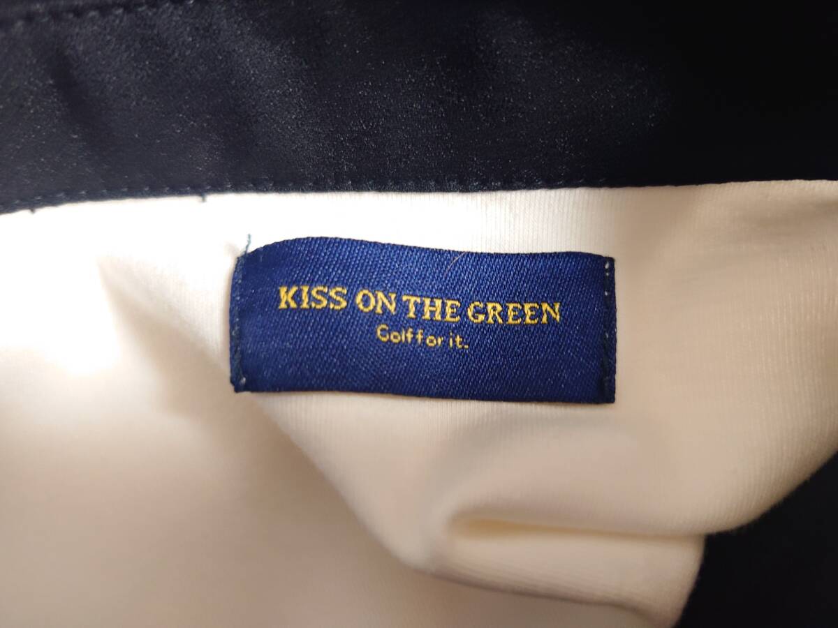 ☆☆ used ☆ KISS ON THE GREEN キスオンザグリーン ポロシャツ シフォン ☆ サイズ2 ☆ レディース ゴルフウェア 可愛い☆☆_画像8