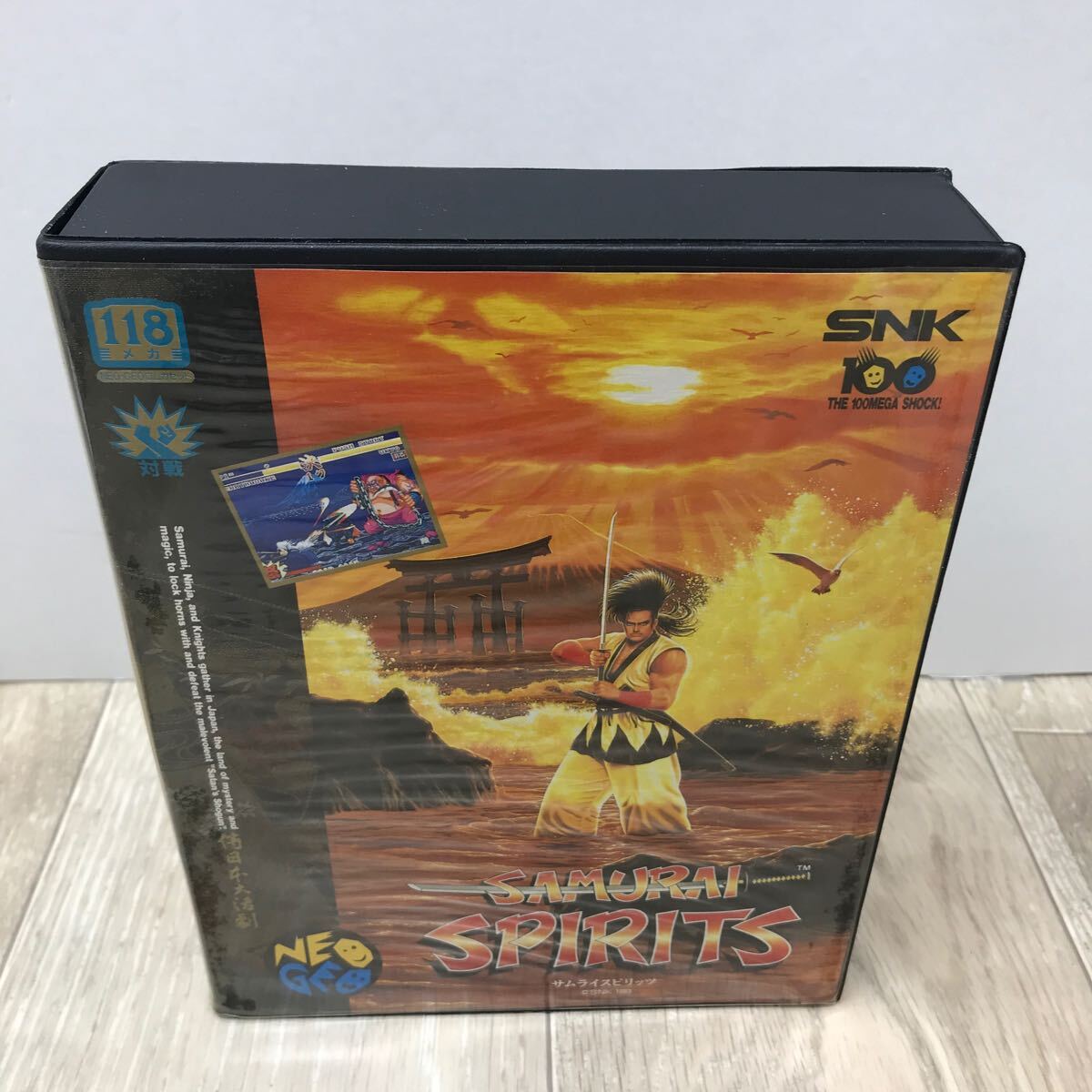 051 A ネオジオ ROM サムライ スピリッツ SAMURAI SPIRITS NEOGEO SNK 中古 動作未確認 ジャンク品_画像8