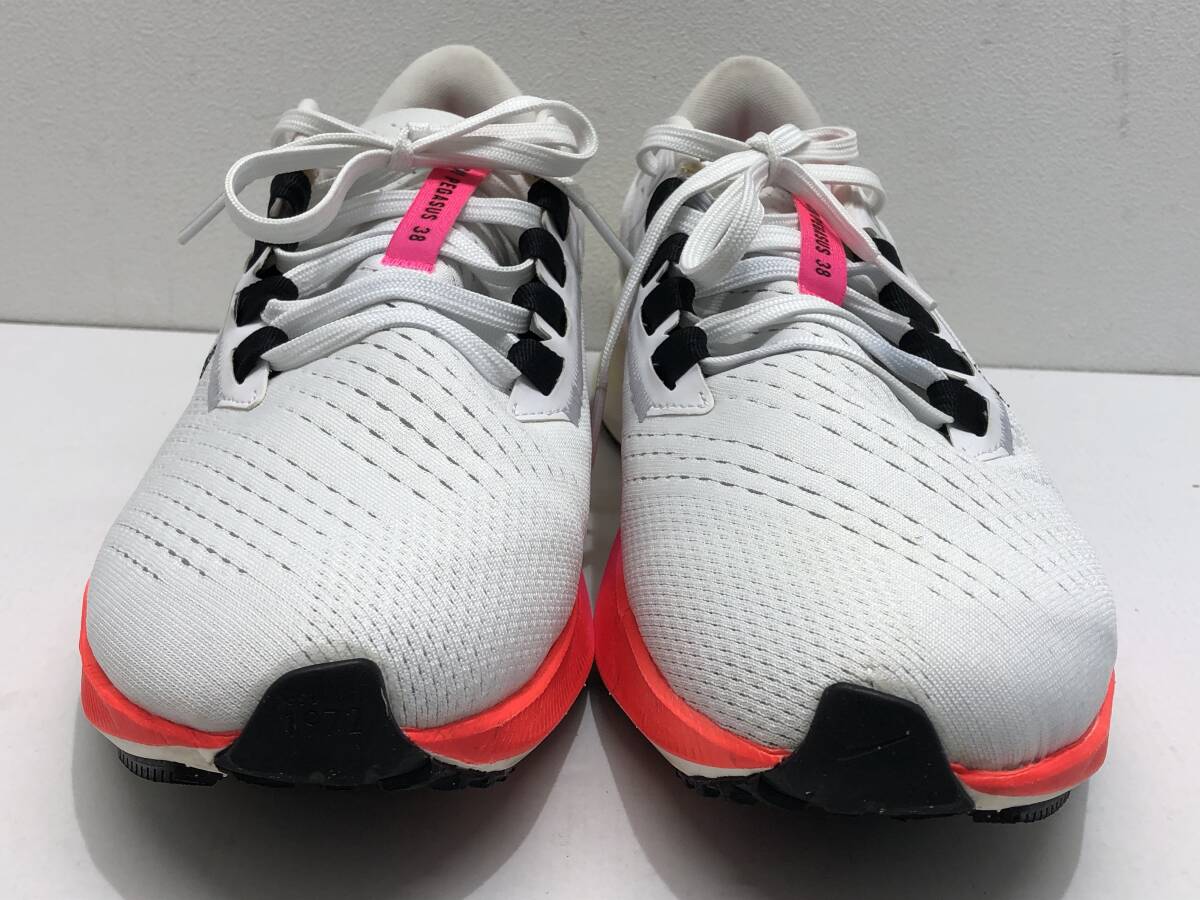 E* NIKE / Nike / running shoes /AIR ZOOM PEGASUS 38 / air zoom Pegasus 38 /DJ5397-100 / size 27.5CM /WHT