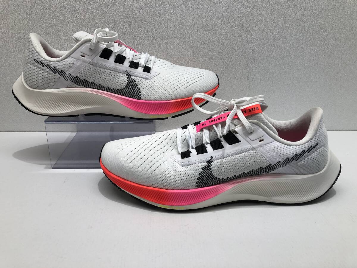 E* NIKE / Nike / running shoes /AIR ZOOM PEGASUS 38 / air zoom Pegasus 38 /DJ5397-100 / size 27.5CM /WHT