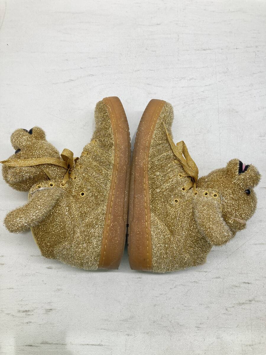 E★adidas×JEREMY SCOTT/アディダス×ジェレミースコット /スニーカー/JS Bear Tinsel Gold/ベアーゴールド/G96188/サイズ 30cm_画像2