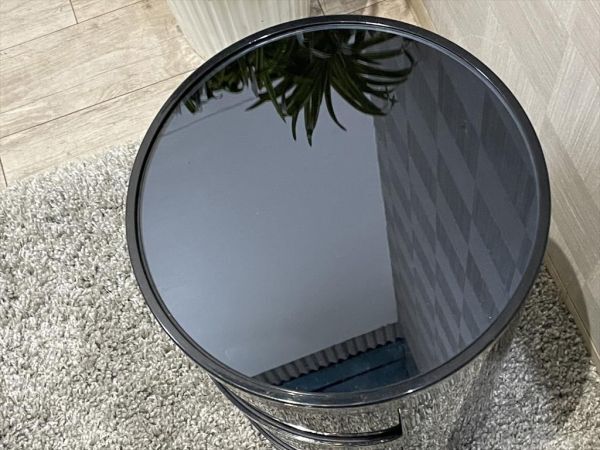 美品 Kartell コンポニビリ3 直径32 高39cm ブラック アンナ・カステッリ イタリア家具 カルテル 3段チェスト サイドテーブル 寝室_画像3