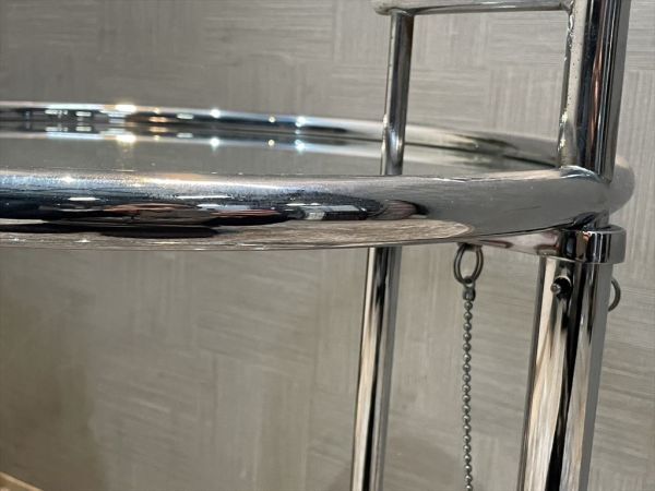 Cassina クラシコン 刻印有 ClassiCon アイリーン・グレイ 約18.5万円 サイドテーブル カッシーナ Eileen Gray 昇降式テーブル E-1027の画像5