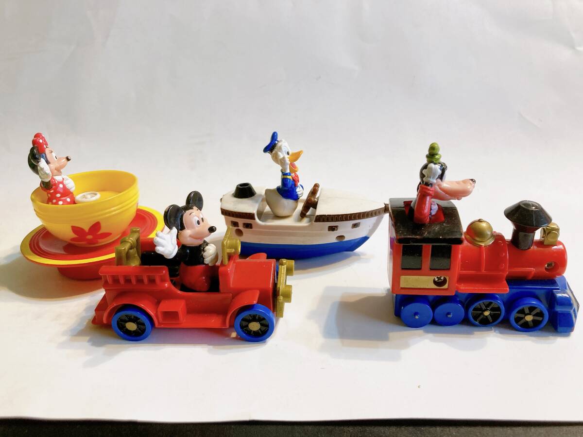 1993 year 7 month happy set : Disney. happy vehicle ( all 4 kind )