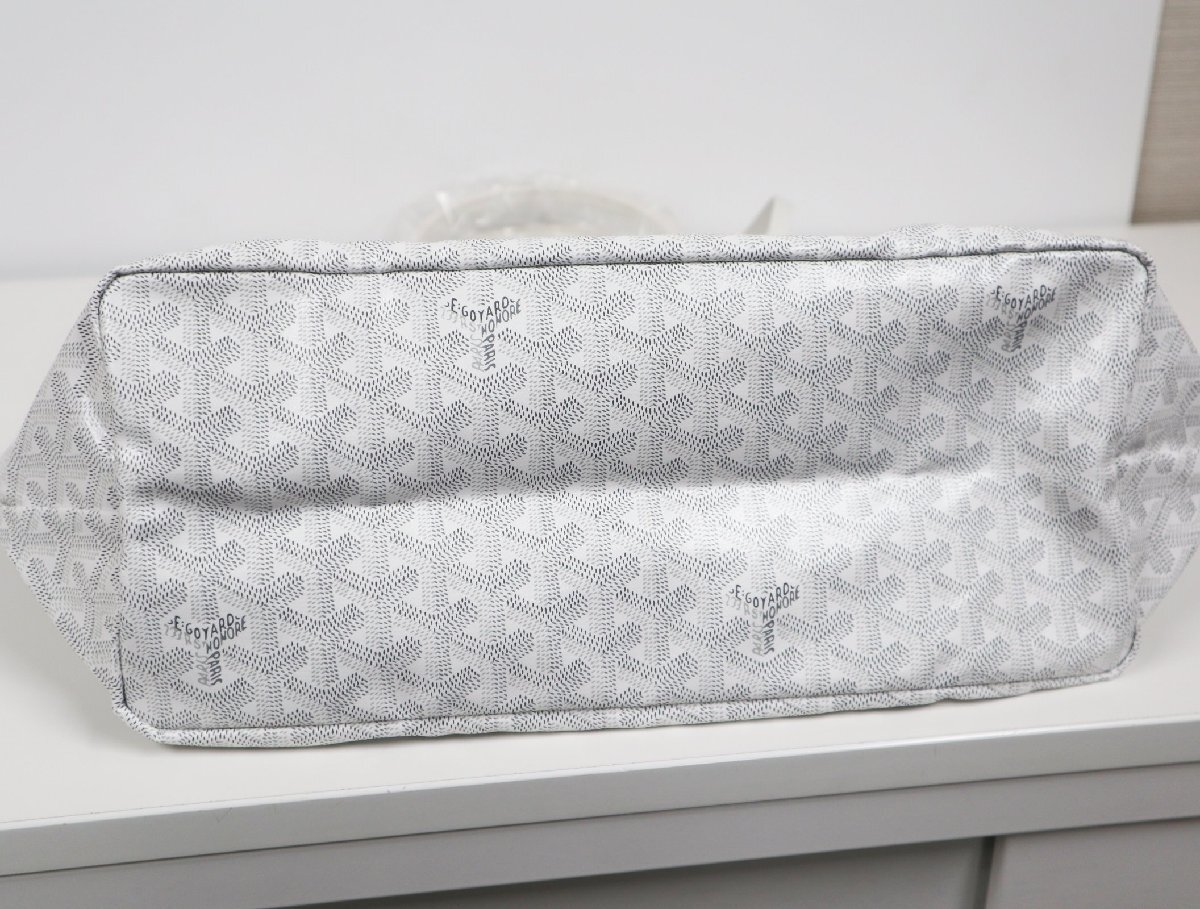 ゴヤール GOYARD トートバッグ サンルイ PM ホワイト ブラン SAC SAINT LOUIS PM BLANC STLOUIPMLTY50CL50P 未使用 バッグ_画像2