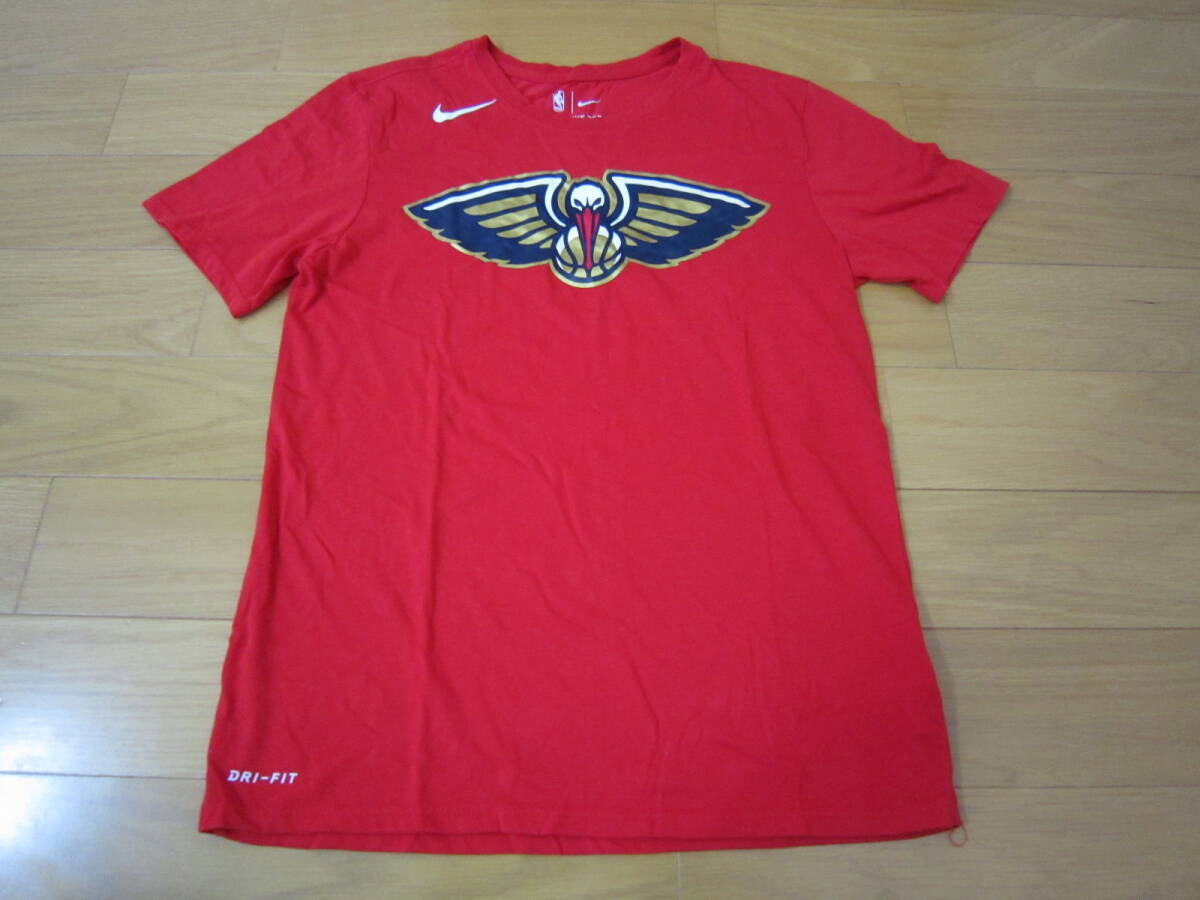 NIKE New Orleans Pelicans Dry T-Shirt ナイキ ニューオーリンズ ペリカンズ Tシャツ size M_画像1