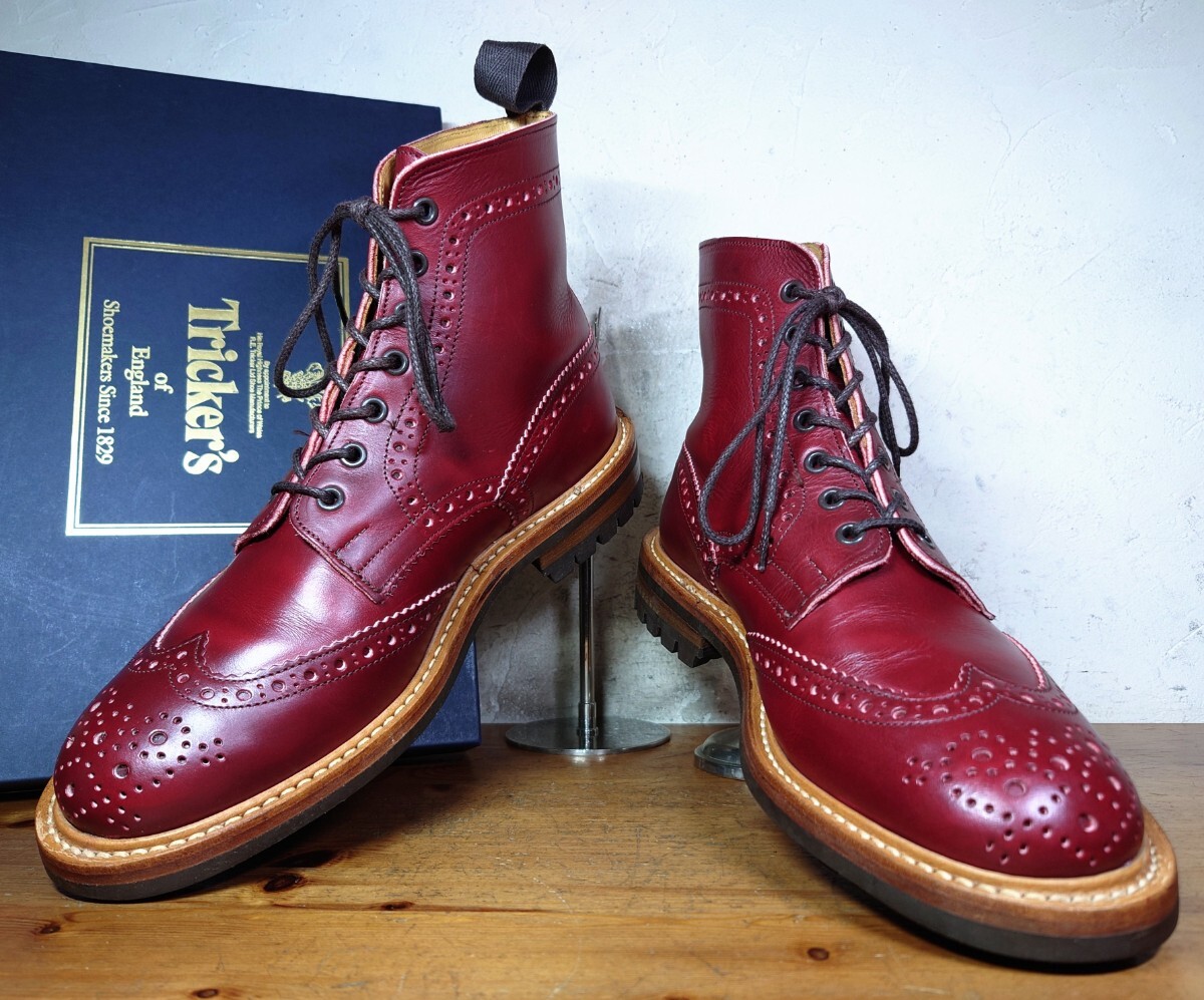 Yahoo!オークション - 【美品】英国製 Tricker's/トリッカーズ Yahoo!オークション - 【美品】英国製 Tricker's/トリッカーズ