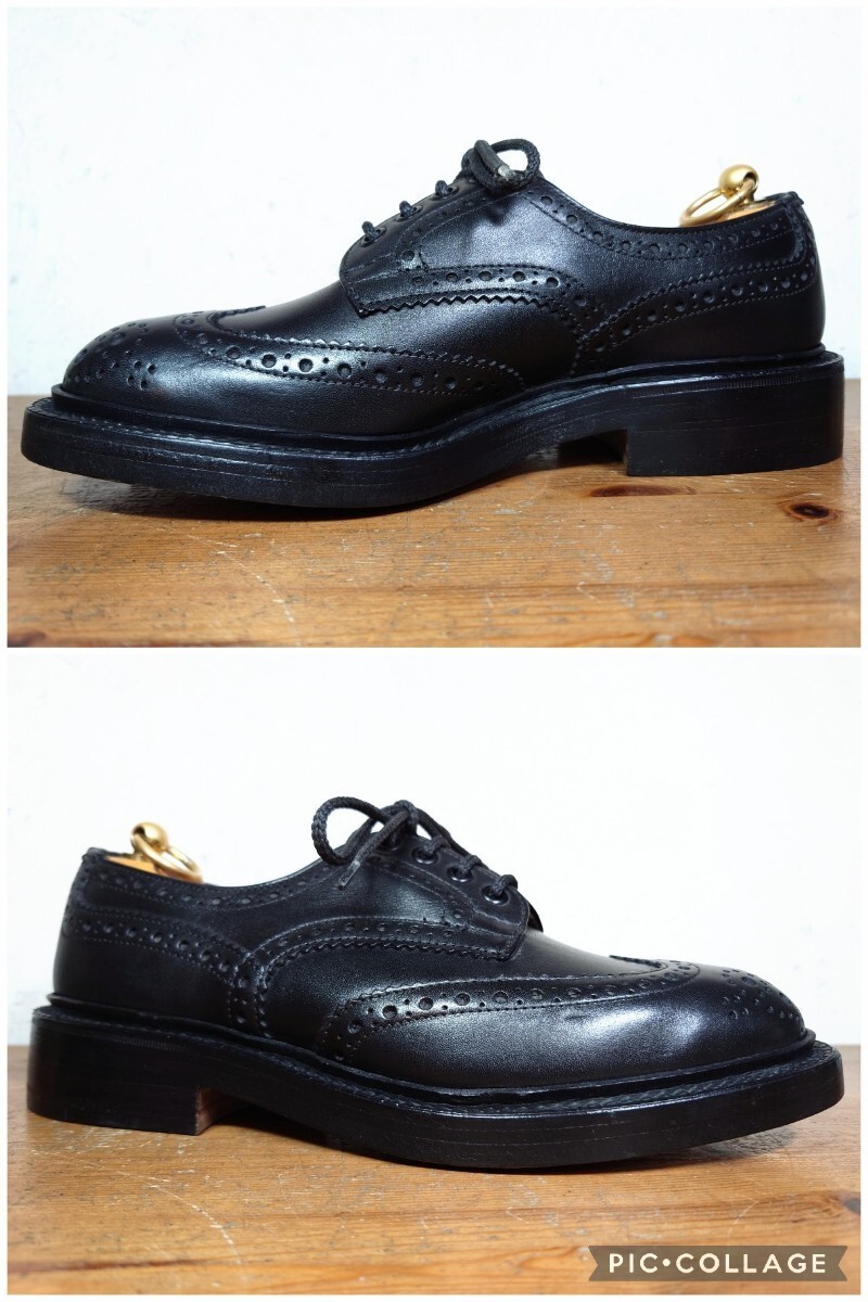 【試し履きのみ/未使用】英国製 Tricker's/トリッカーズ KESWICK カントリー ウィングチップ UK6 Fit.5 24.5-25cm相応/クロケット cheaney_画像3