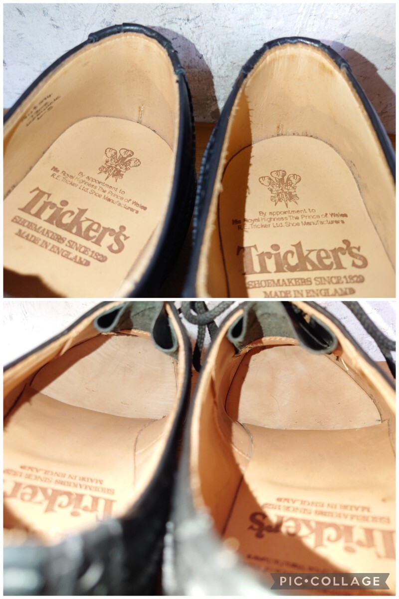 【試し履きのみ/未使用】英国製 Tricker's/トリッカーズ KESWICK カントリー ウィングチップ UK6 Fit.5 24.5-25cm相応/クロケット cheaney_画像10