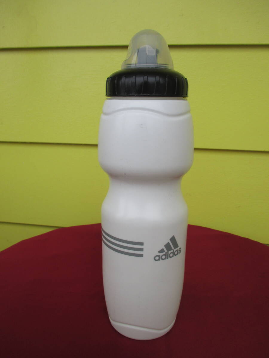 ★adidas アディダス　 ボトル　軽量水筒 1000ml　サイクリング スポーツ　アウトドアー　キャップ付　8.3×28.5㎝　重さ95㌘　素人計測_画像10