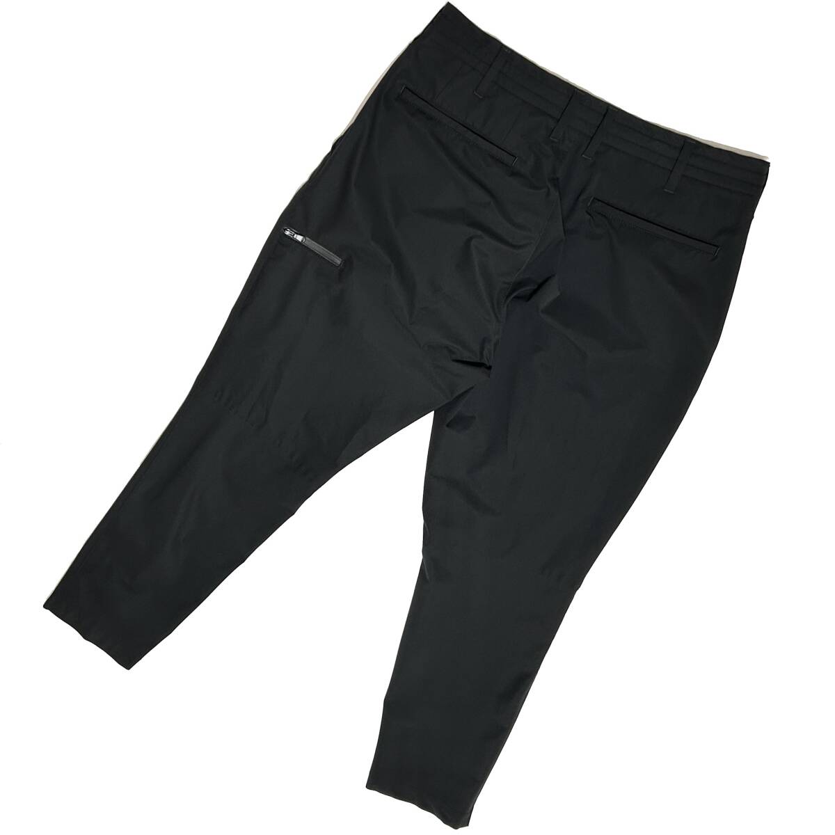  обычная цена 2.7 десять тысяч junhashimoto TFW49 SOFT MATTE TECH TUCK EASY PANTS 2 чёрный Jun - si Moto коврик Tec tuck легкий брюки 1piu wjk akm