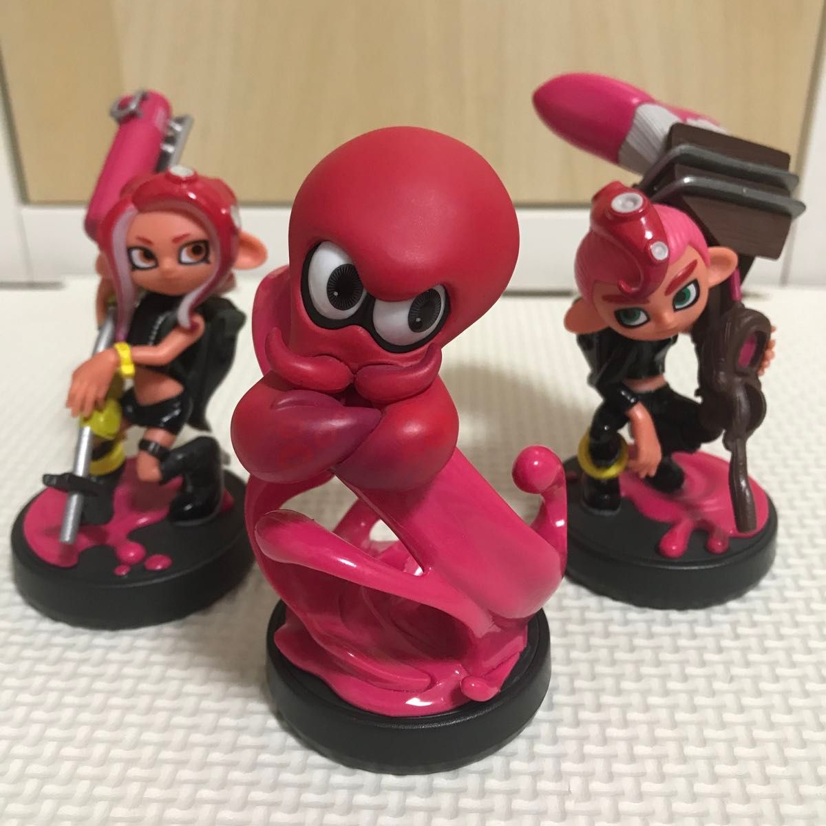 スプラトゥーンamiibo タコ　トリプルセット　タコガール/タコ/タコボーイ