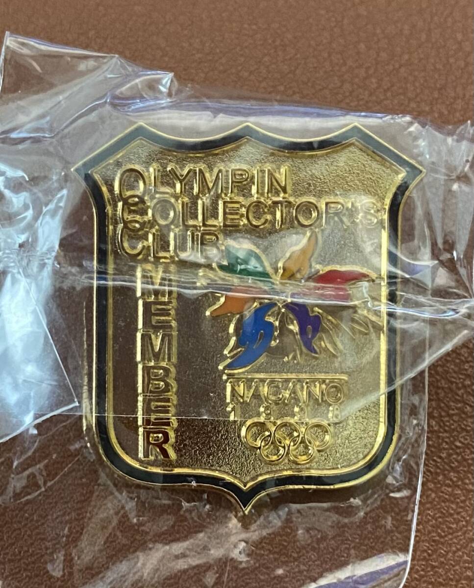 1998 長野オリンピック USA OLYMPIN COLLECTOR'S CLUB ピンバッジ２個★NAGANO バージョン プレミアム デザインの画像2