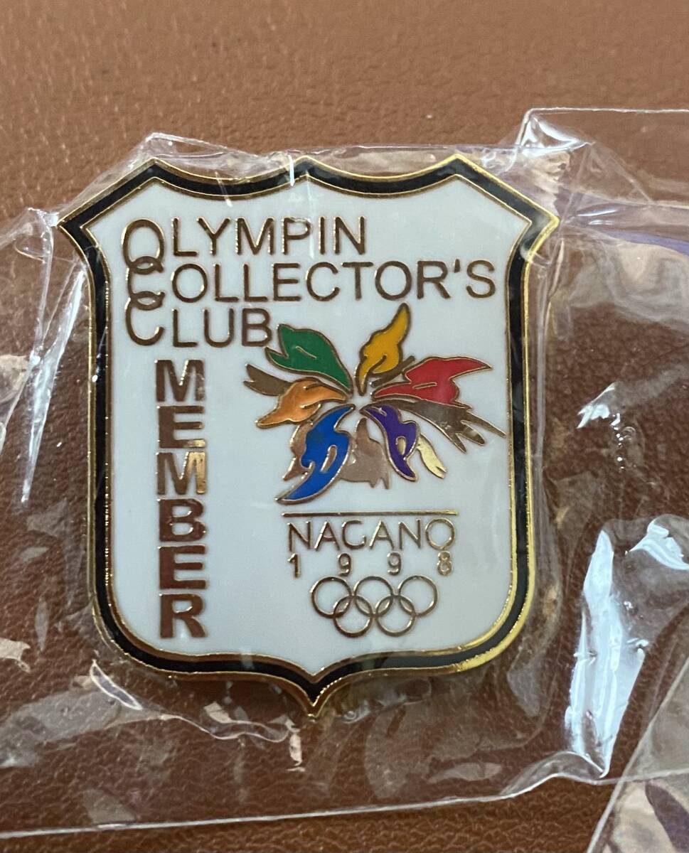 1998 長野オリンピック USA OLYMPIN COLLECTOR'S CLUB ピンバッジ２個★NAGANO バージョン プレミアム デザインの画像3