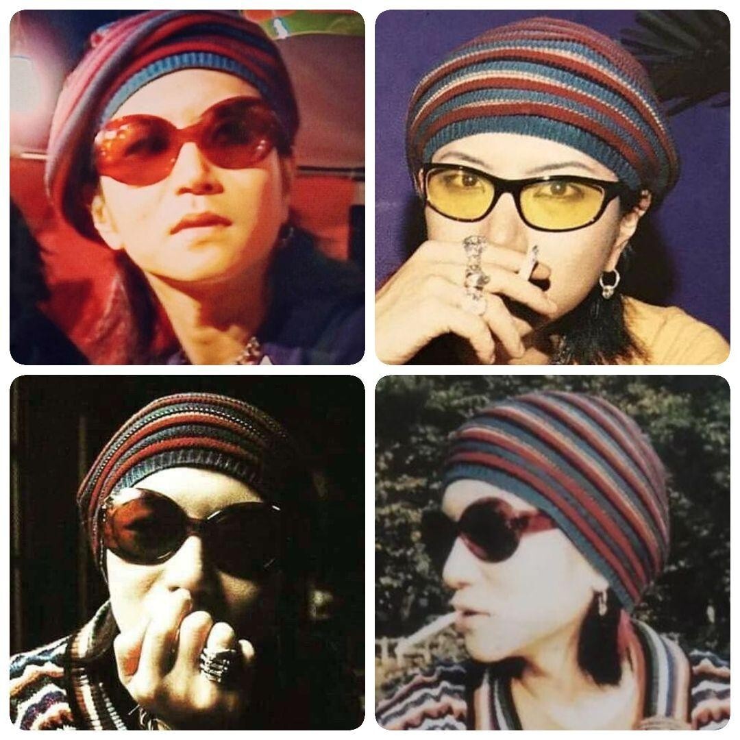 X-JAPAN hide コスプレ ニットキャップ ビーニー ニット帽 X-JAPAN hide コスプレ ニットキャップ ビーニー ニット帽