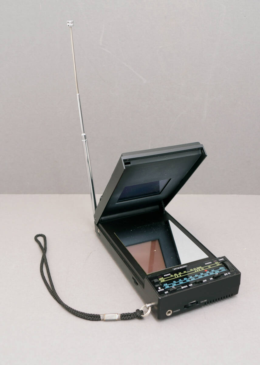 1984年製 CASIO  カシオ ポケットテレビ TV-50 要修理 ジャンク品 の画像3