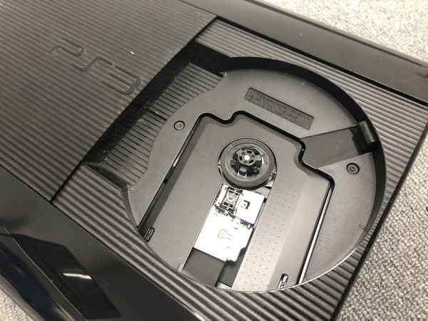 T300-CH1-535 SONY ソニー PlayStation3 PS3 プレステ3 ゲーム機 黒 本体 コントローラー 箱あり_画像8