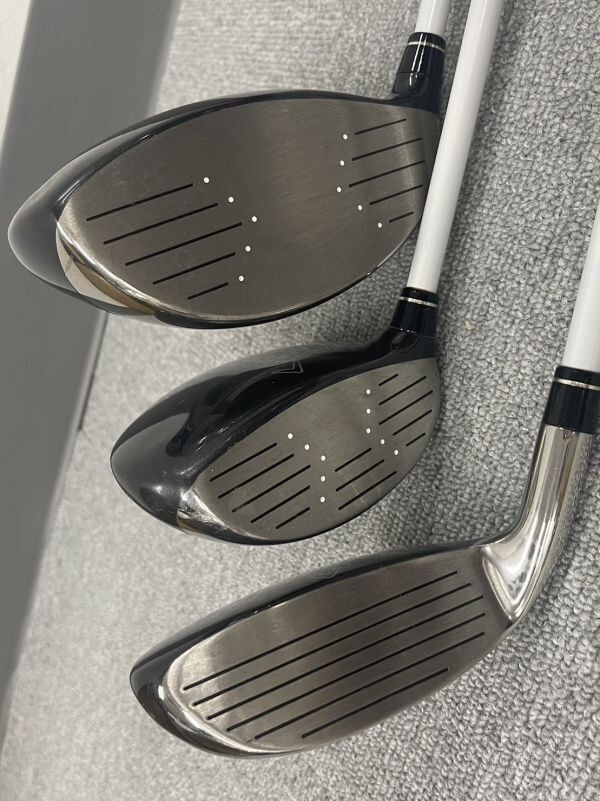 S119-CH3-428 Callaway キャロウェイ SOLAIRE ソレイル キャディーバッグ ゴルフバッグ ゴルフクラブ レディース 右利き用 ピンク セット_画像4