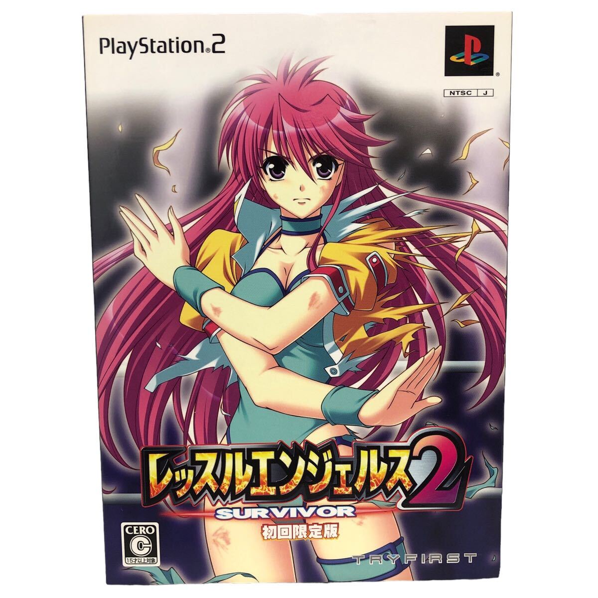【未開封品】PS2ソフト レッスルエンジェルス サバイバー2 初回限定版 プレイステーション2 ゲームソフト_画像2