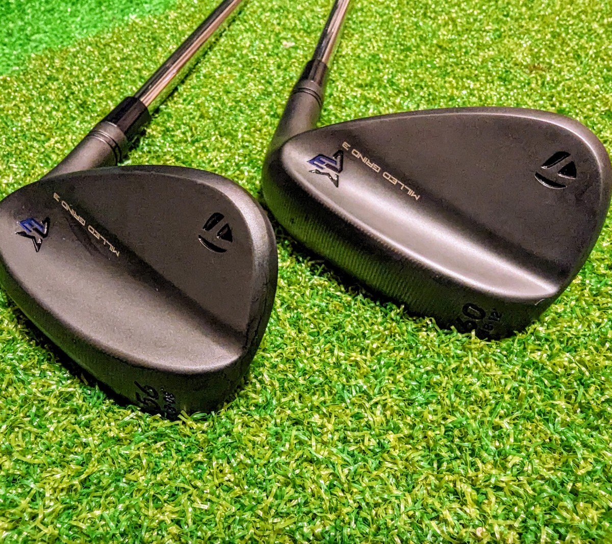 【美品】☆激スピン☆MG3☆56° ☆60°☆TaylorMade☆ミルドグラインド☆ノンメッキ☆MODUS3 TOUR 115☆FLEX:R☆cleveland VOKEY JAWS MG4_画像1