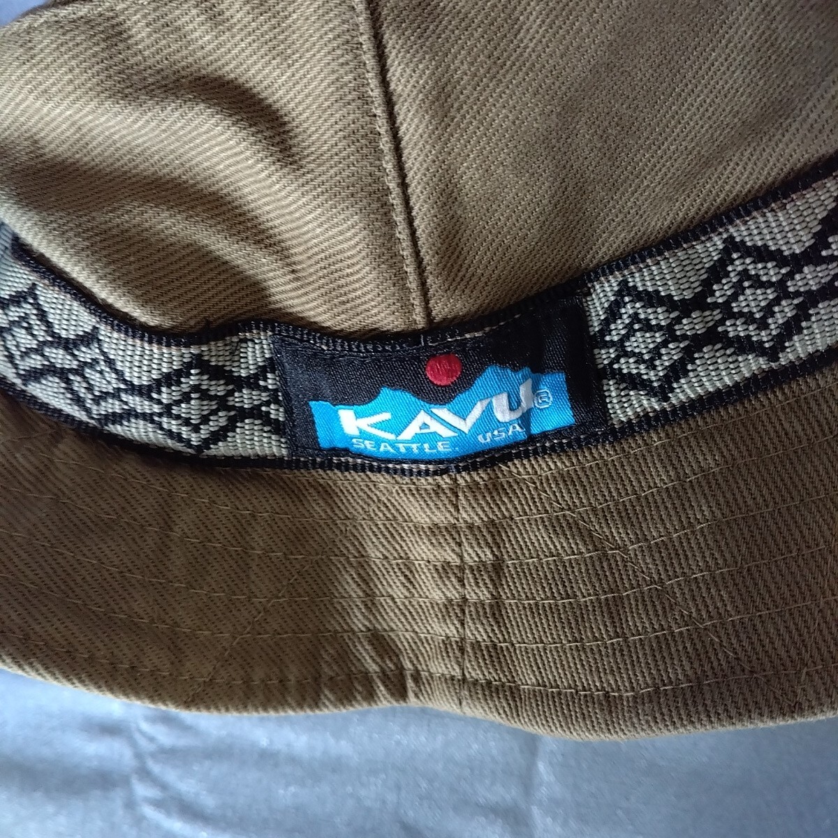 KAVU Cub - Kids M size hat bucket hat beige 