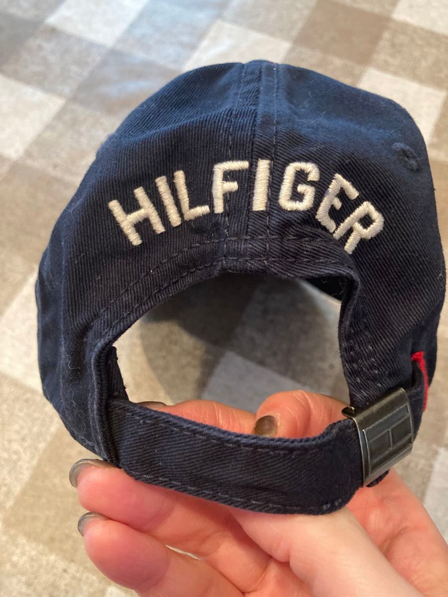 トミーヒルフィガー　フリーサイズ　ネイビー　キャップ キャップ 帽子 トミーヒルフィガー TOMMY HILFIGER