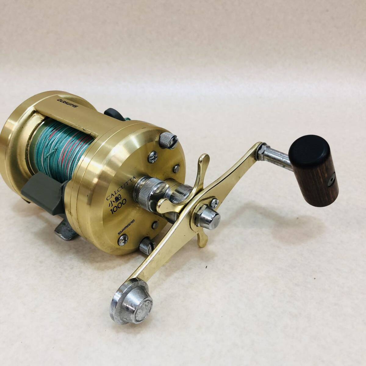 E3102★ SHIMANO シマノ CALCUTTA カルカッタ　小船1000 RF301 リール　釣具　_画像7