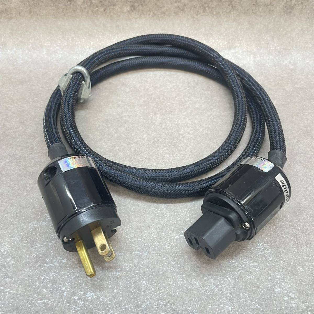 E1-3) beautiful goods oyaide power supply cable 1.5m L/I50V4(48)