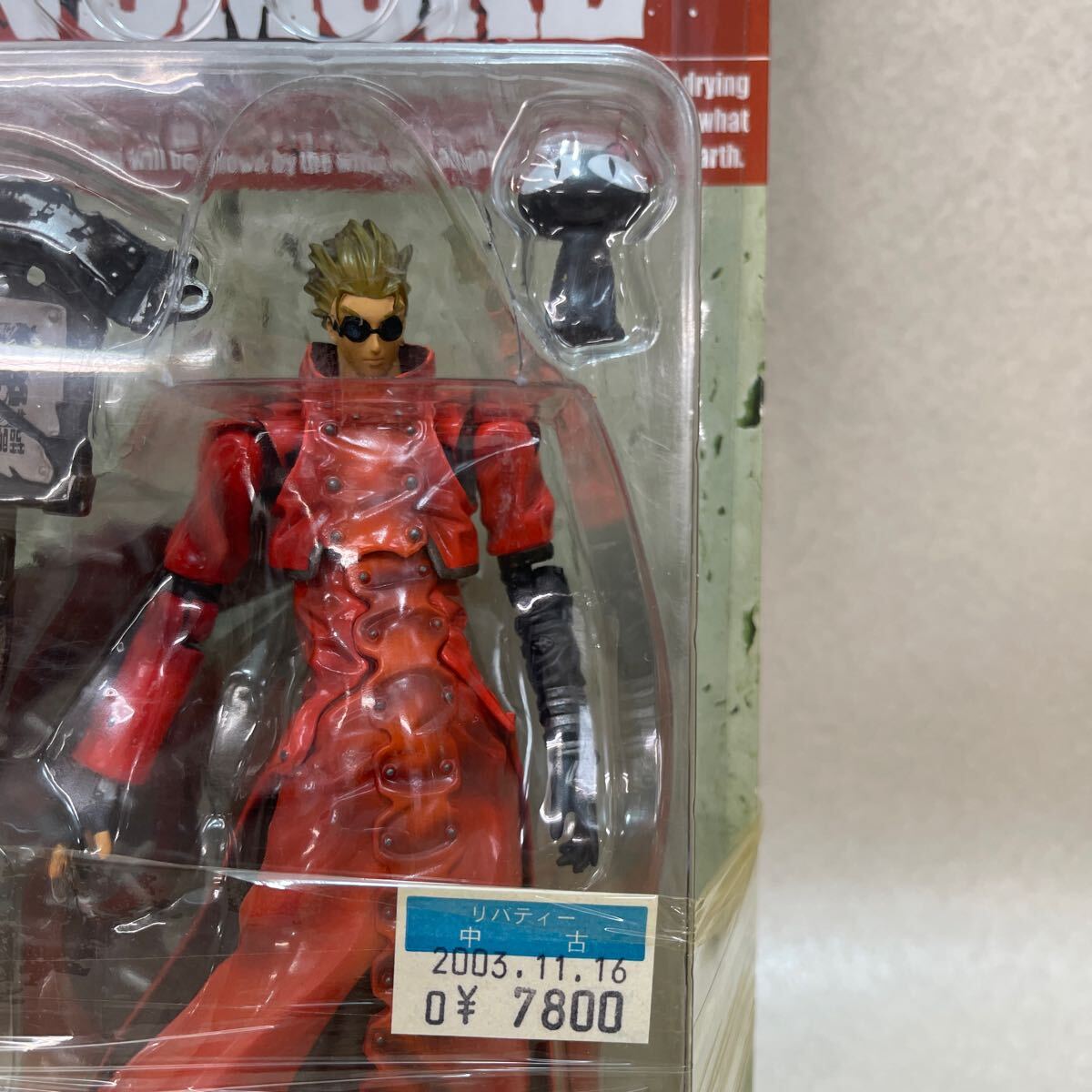 H4046★未開封品★ ヴァッシュ・ザ・スタンピード「トライガン・ザ・プラネット・ガンスモーク」VASH THE STAMPEDE_画像4