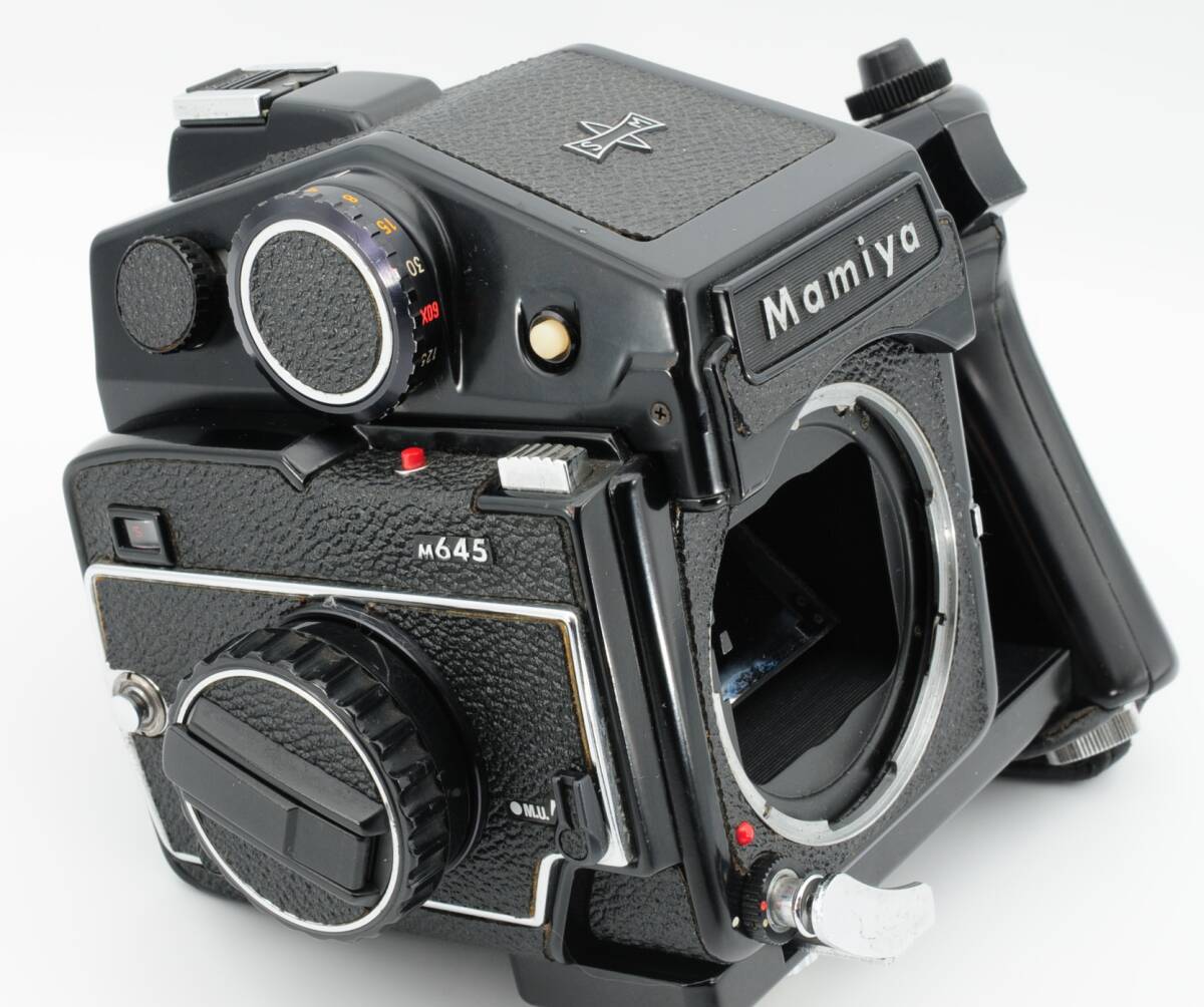 Mamiya　M645　グリップ　ストラップ付　　マミヤ　SEKOR レンズ対応カメラ_画像3