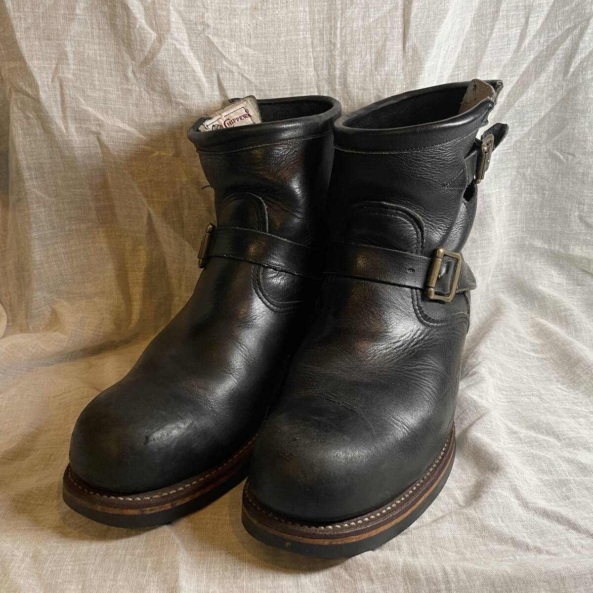 CHIPPEWA チペワ エンジニアブーツ ショートブーツ US9E 27㎝_画像1