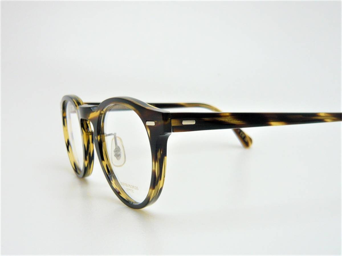 新品 オリバーピープルズ メガネ OV5186F-1003-47 GREGORY PECK OLIVER PEOPLES 正規品 フレーム 専用ケース付 日本製 ラスト1本の画像4