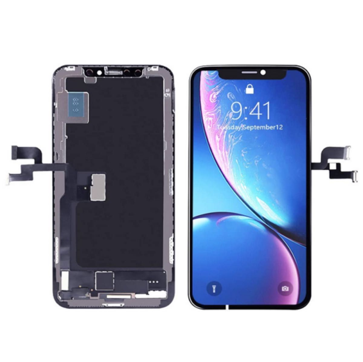 【新品】iPhoneX 有機EL（OLED）フロントパネル 画面修理交換 工具付