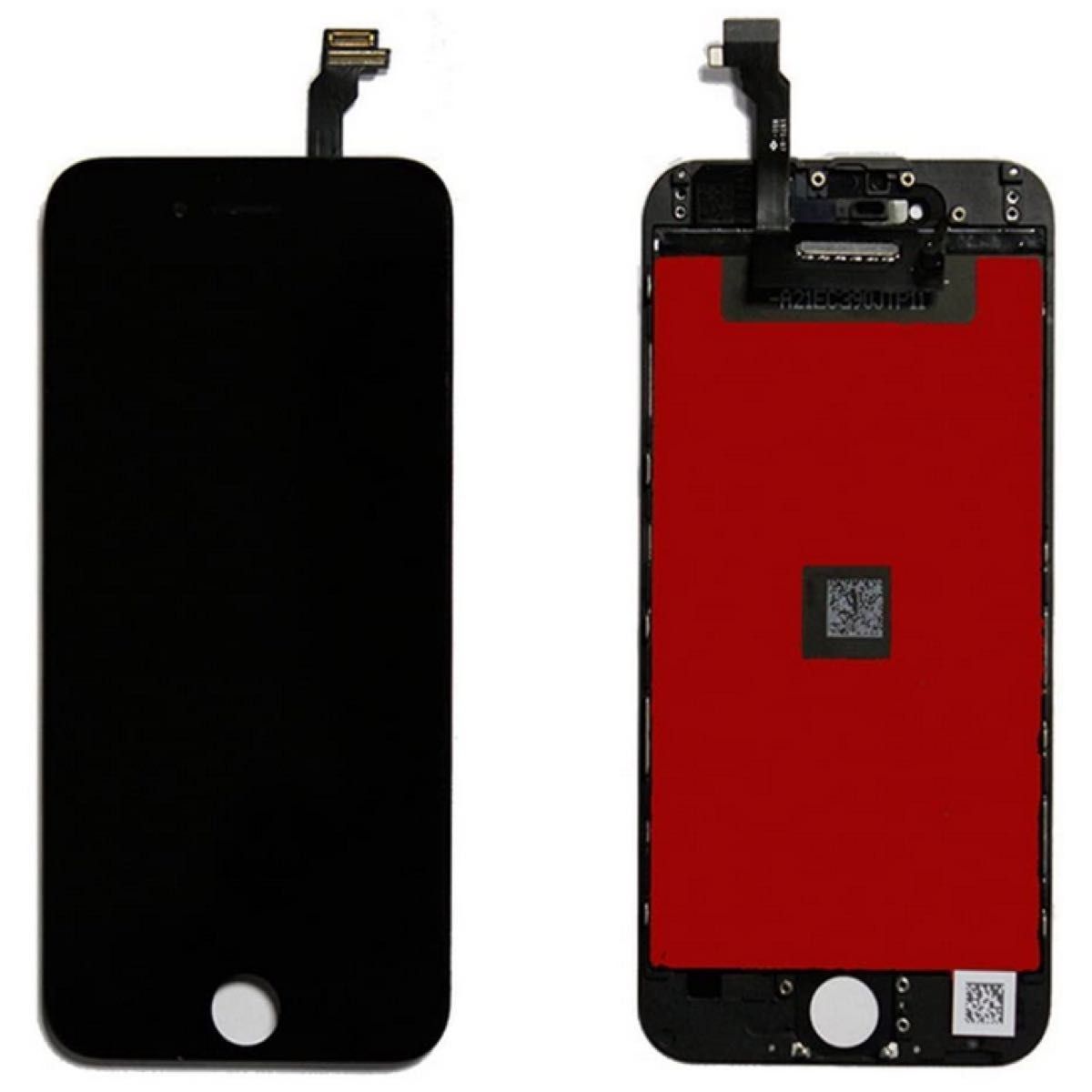 【新品】iPhone6黒 液晶フロントパネル 画面修理交換用 工具付
