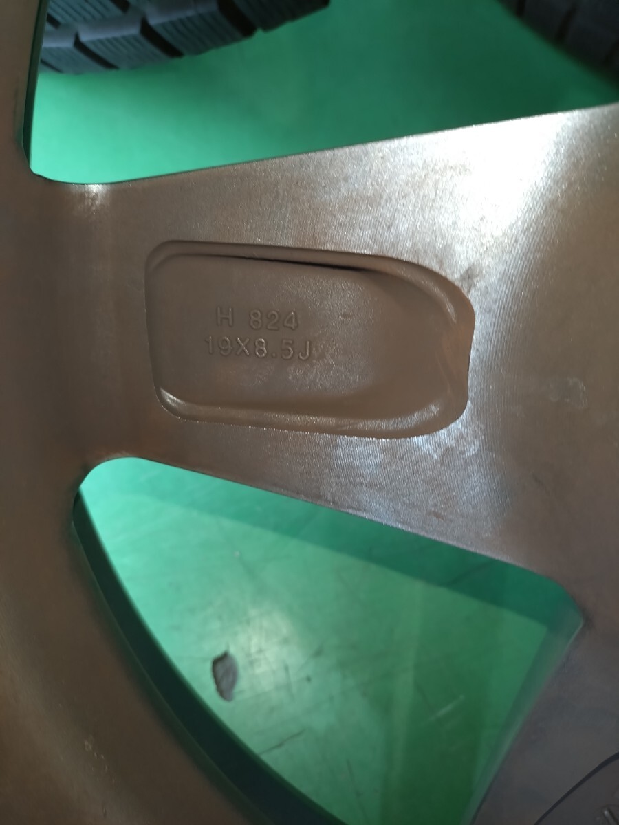 ヨコハマタイヤ　アイスガードG075 275/55R19 2019年製造 残溝8mm~ 4本セット ベンツ　ゲレンデ用ホイールセット_画像5