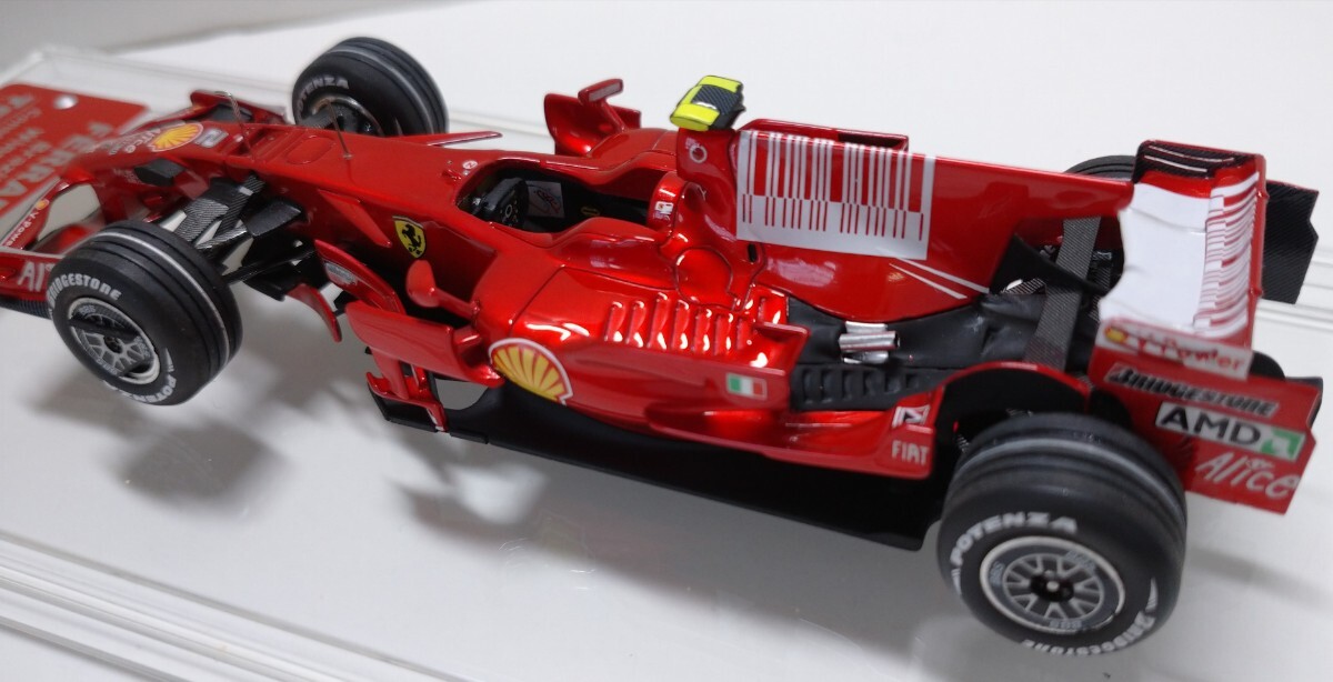 Tameo 完成品 フェラーリ　1/43　Ferrari F2008　 BRAZILIAN GP　Winner　2008　F.マッサ_画像5