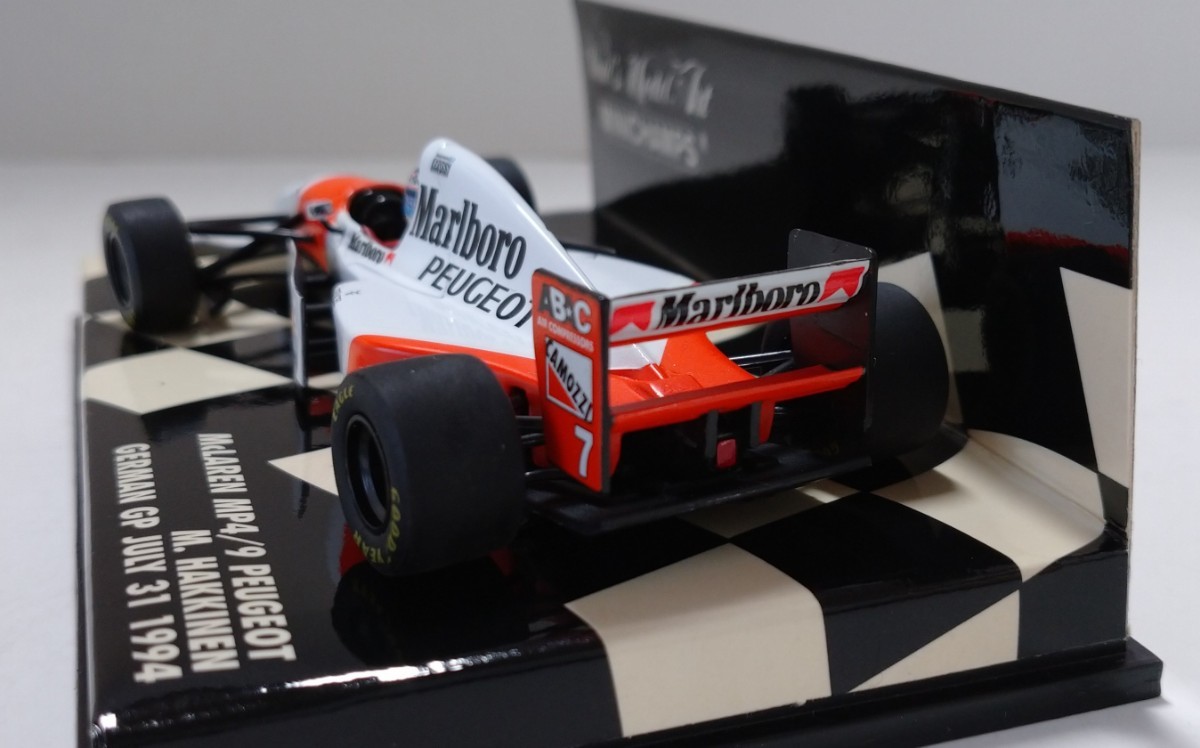 1/43 McLaren MP4/9 PEUGEOT  M.ハッキネン マルボロ仕様の画像3