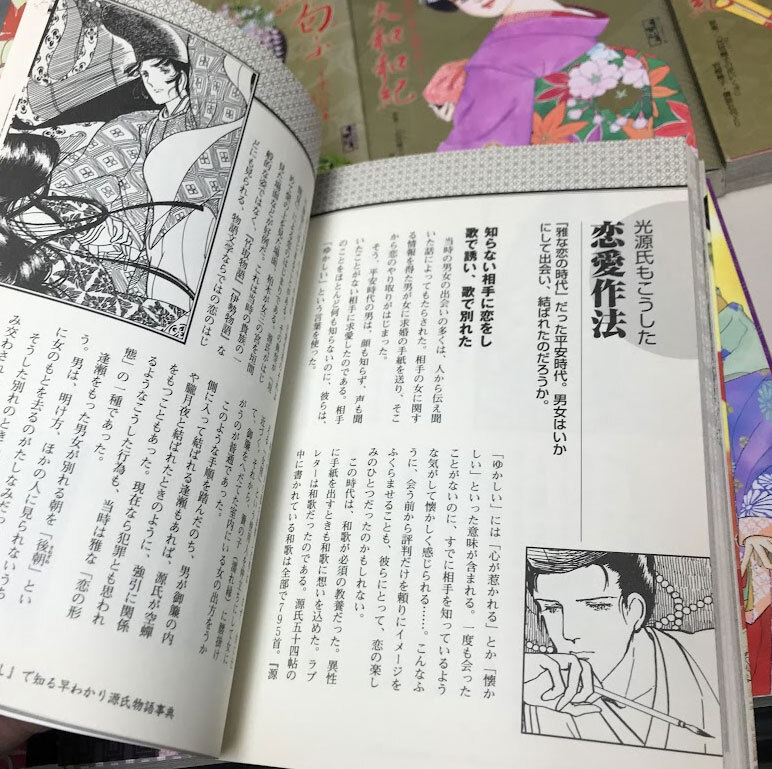 即決 送料値下げ 大和和紀 あさきゆめみし 文庫版 全7巻 紅匂ふ にしむく士 源氏物語ナビBOOK 計15冊の画像5