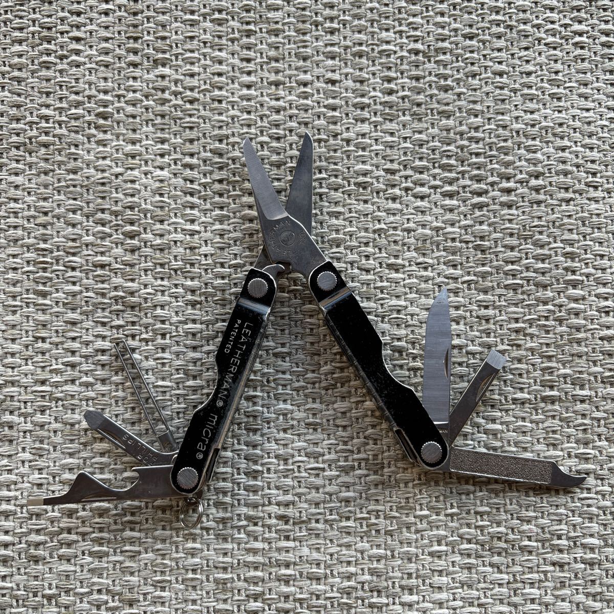 レザーマン LEATHERMAN マルチツール micra ブラックの画像5