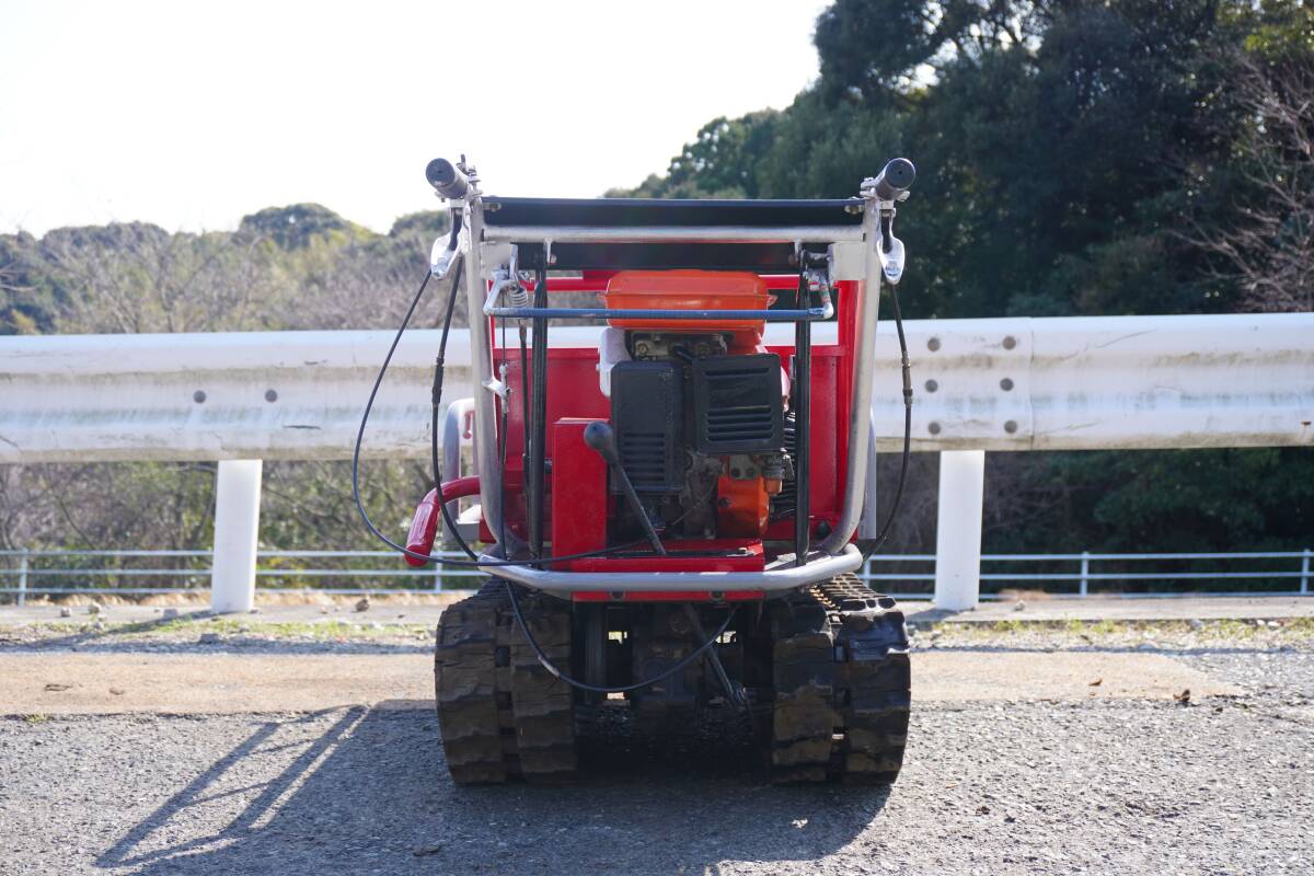 ◆運搬車 ウインブルヤマグチ YX-505K 手動ダンプ運搬車、作業車 農機具★作動確認済【中古品】静岡県湖西市発の画像5