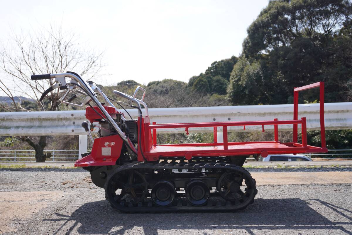 ◆筑水農機 BFP401 手動ダンプ運搬車、作業車 農機具★作動確認済【中古品】静岡県湖西市発の画像4