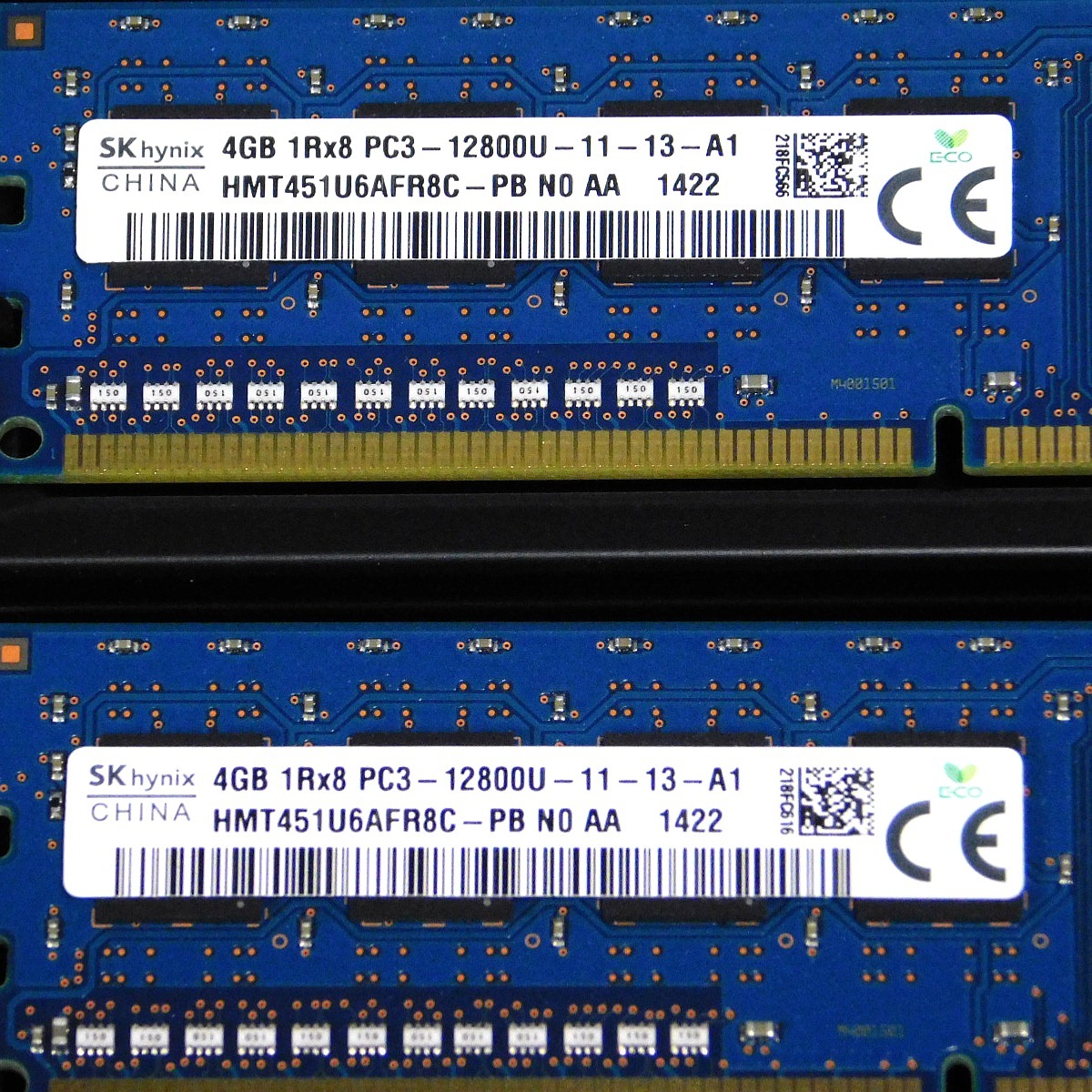 デスクトップ用 PCメモリー 16GB ( DD3-1600 ／ PC3-12800U 4GB : 4枚 )  の画像2