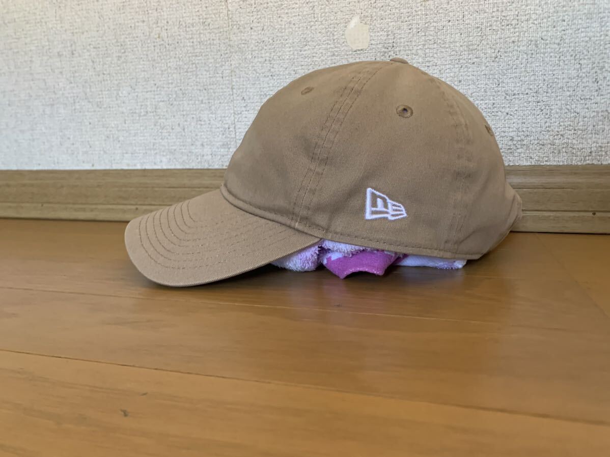 ニューエラ 無地 NEW ERA キャップ 帽子 ベージュ 9THIRTY_画像1