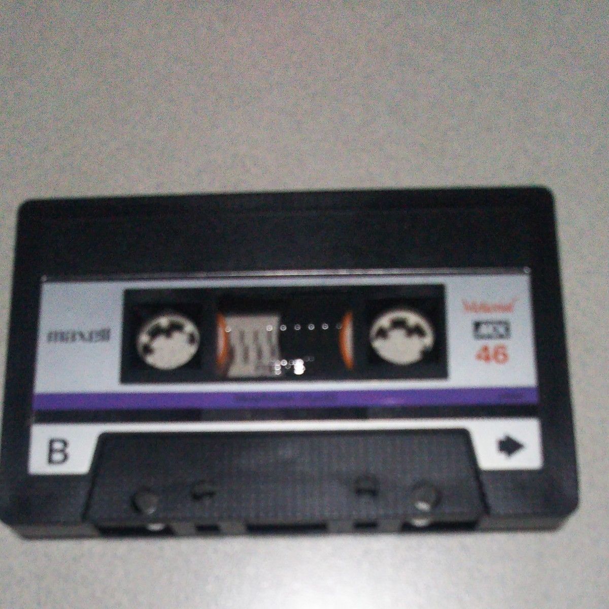 超希少マクセルメタルカセットテープMX46中古品1巻ジャンク