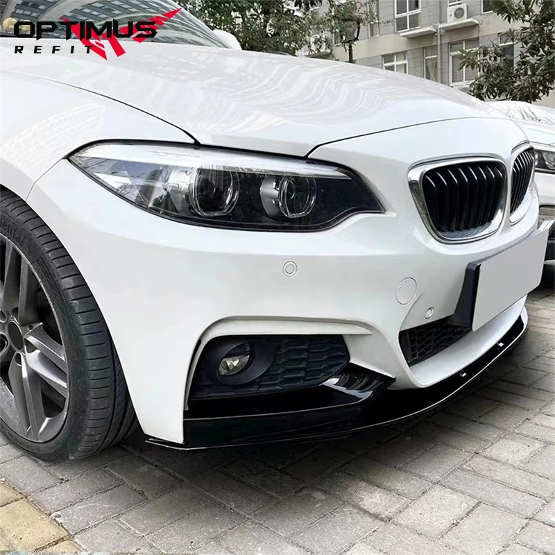 【送料無料】新品 BMW F22 F23 Mスポーツ フロントリップスポイラー バンパーアンダーグリルカナード 220i M235i M240i クーペ カブリオレの画像5