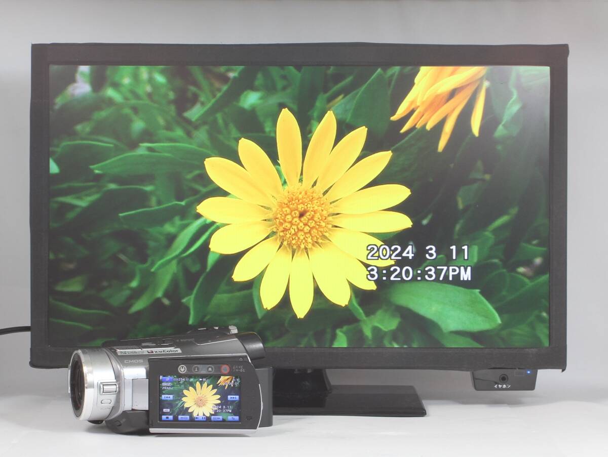 d)★ソニー SONY HDR-SR7 60GB内蔵 撮影再生OK _画像9