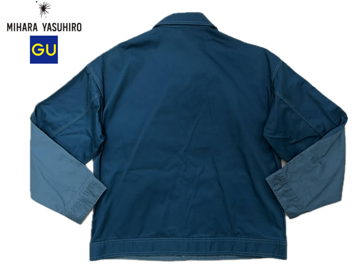 ★新品 人気完売品 MIHARAYASUHIRO×GU ミハラヤスヒロ Oversize CHEF JACKET シェフジャケット S_画像2