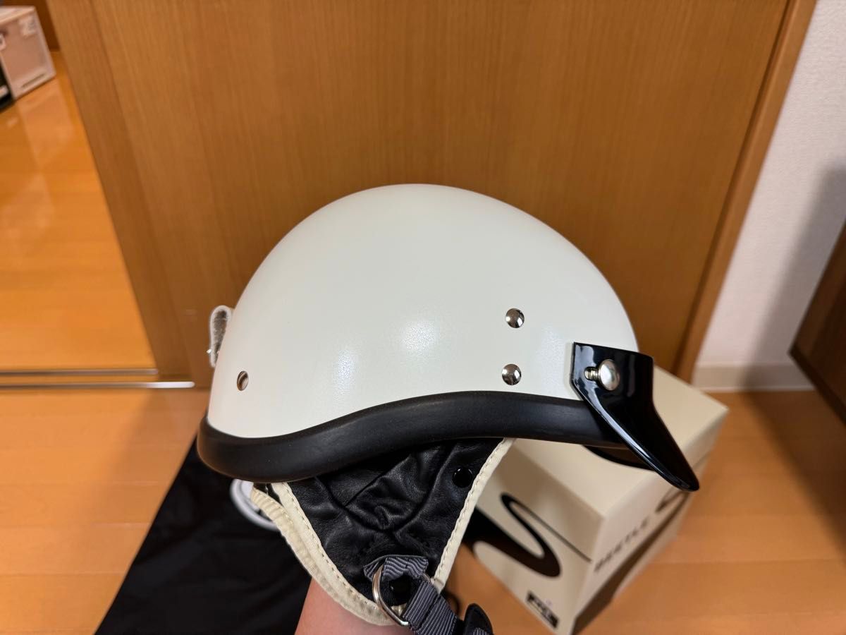 オーシャンビートル PTR アイボリー バイザー付 Mサイズ 新品未 オーシャンビートル PTR アイボリー バイザー付 Mサイズ 新品未