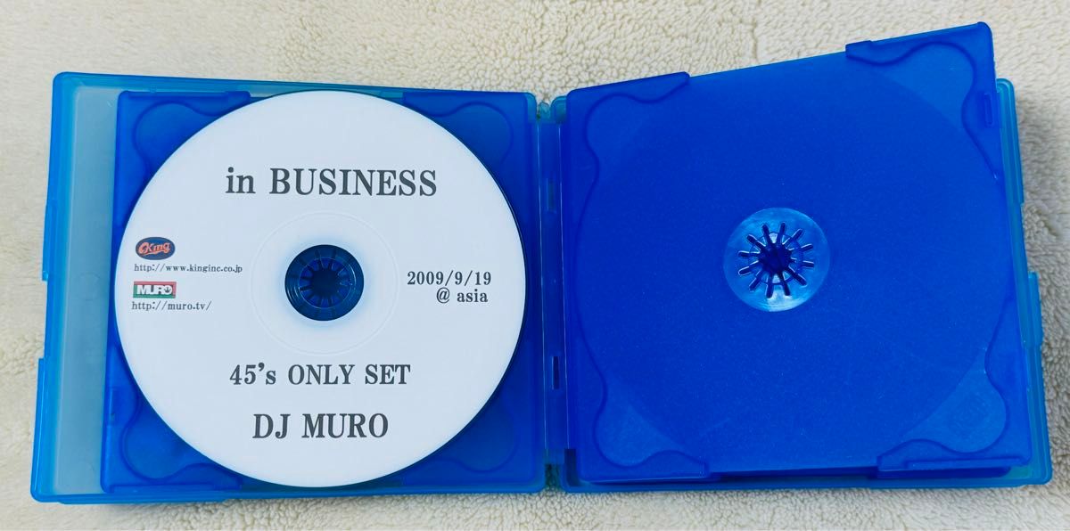 DJ Muro / In Business 45's Only Set Live MixCD + King inc CDケース