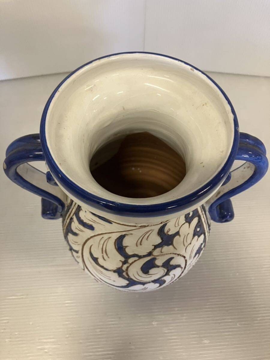 イタリア製 CERAMICHE PAOLI ITALIA パオリ 瓶 花瓶 水差し 飾り壺 壺 イタリア製 CERAMICHE PAOLI ITALIA パオリ 瓶 花瓶 水差し 飾り壺 壺